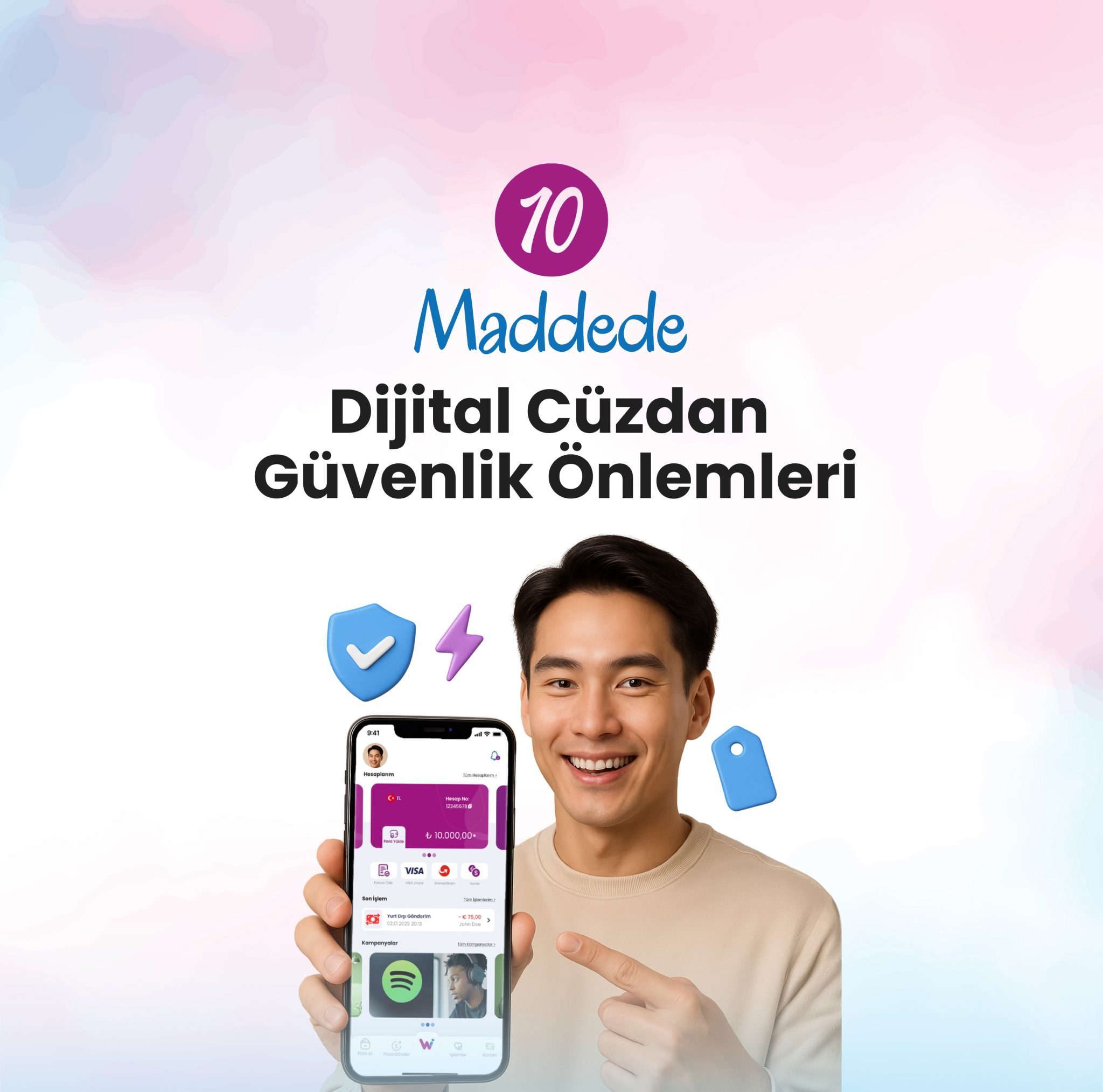 dijital cüzdan güvenlik önlemleri