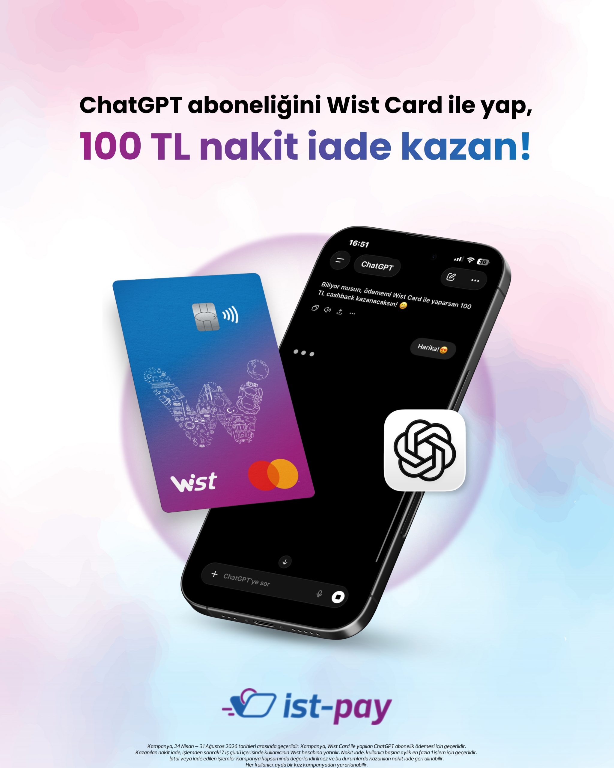 ChatGPT abonelik kampanyası